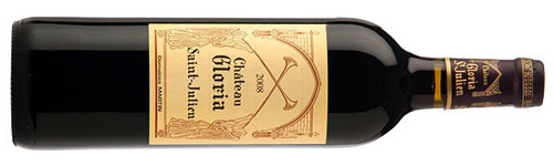 Domaines Martin,Château Gloria干红葡萄酒,圣于连,波尔多,法国 2008
