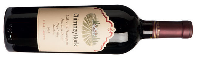 烟囱石酒庄赤霞珠红葡萄酒，鹿跃区，纳帕谷，加利福尼亚，美国 2013