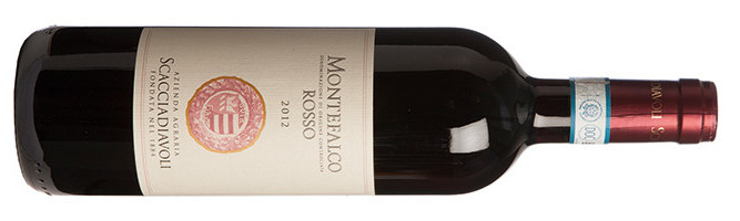 Scacciadiavoli，Montefalco Rosso干红葡萄酒，翁布里亚，意大利 2012