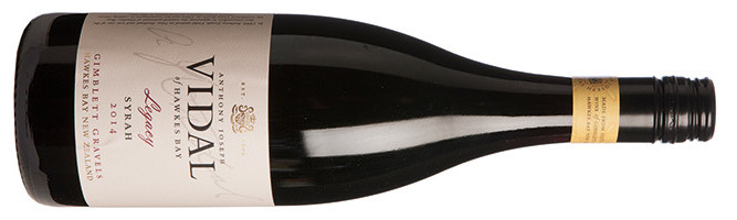 Vidal Estate, Legacy Syrah, Gimblett Gravels, Hawkes Bay, New Zealand 2014