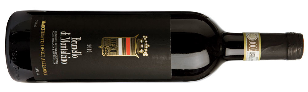 Marchesato degli Aleramici，蒙塔尔奇诺布鲁诺DOCG干红葡萄酒，意大利 2010