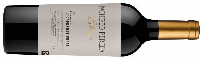 Pacheco Pereda, Estirpe Organic Fairtrade Cabernet Franc, 阿格列罗,卢汉德库约, 门多萨, 阿根廷 2021