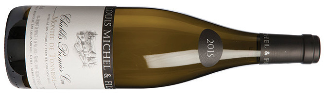 Louis Michel & Fils，Montée de Tonnerre Premier Cru干白葡萄酒，夏布利，勃艮第，法国 2015