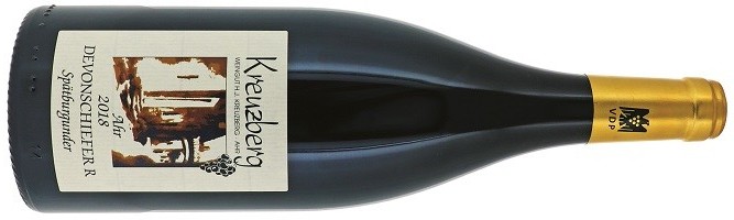 Weingut Kreuzberg, Devonschiefer R Reserve Spätburgunder, 阿尔, 德国 2018