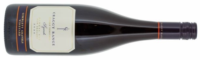 Craggy Range, Syrah, 吉布利特砾石区, 霍克斯湾, 新西兰 2020