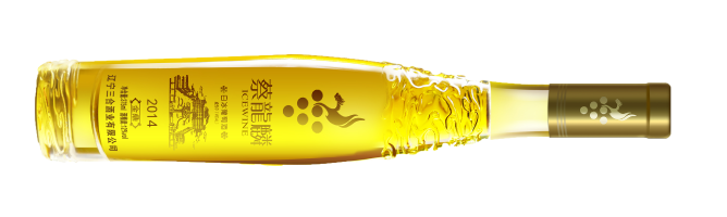 Sanhe Wine, Cailonglin Jinding Limited Edition Icewine, Huanren, Liaoning, China 2014