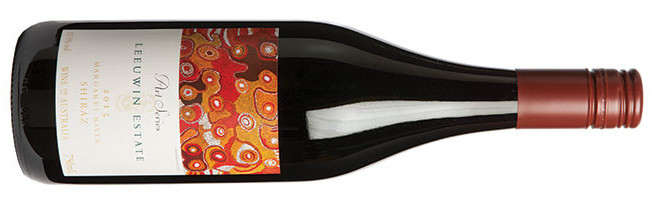 露纹艺术西拉干红葡萄酒，玛格利特河，西澳大利亚，澳大利亚 2015