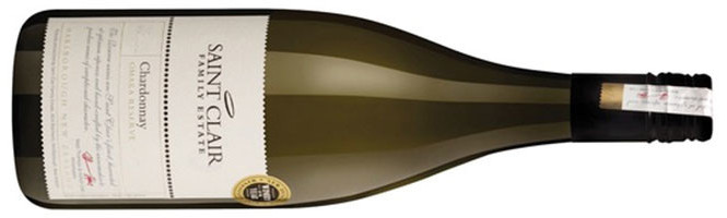 Saint Clair, Omaka Reserve Chardonnay, Marlborough, New Zealand 2016